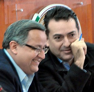 Foto: Sergio Haro/Gustavo Sánchez, PAN y René Mendívil, PRI