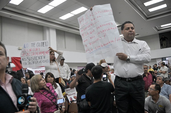 "Nosotros no queremos pleito", les decía López Obrador