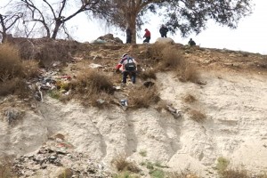 Una de las víctimas fue rescatado de un cerro a un costado del CRIT Tijuana