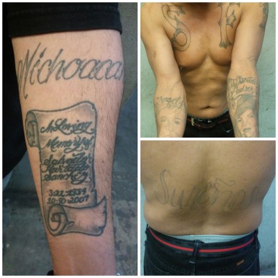 Los detenidos con diversos tatuajes en el cuerpo, no tenían domicilio fijo en Tijuana. 