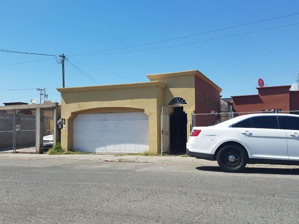 La casa de seguridad estaba ubicada en la domicilio ubicado en el fraccionamiento Villas de la República, en Mexicali 