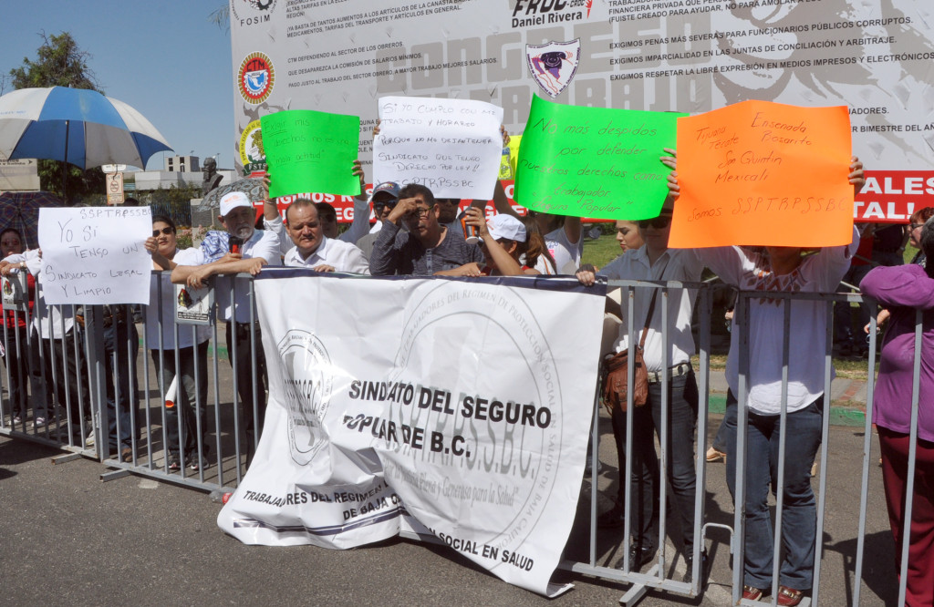 Varios grupos se unieron en la manifestación. Fotos: Sergio Haro
