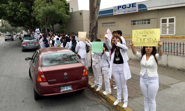 Estudiantes de la UABC se convirtieron en la voz de Eneyda Rosario reclamando justicia