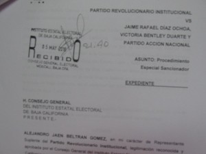 Documento dirigido al  IEE