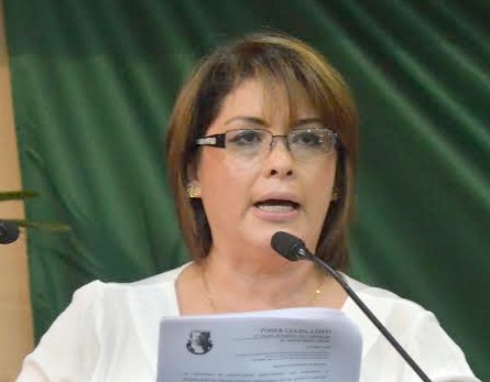 Maritza Muñoz Vargas. Protegió la corrupción en la Secretaría de Salud, desde la Contraloría General del Estado.