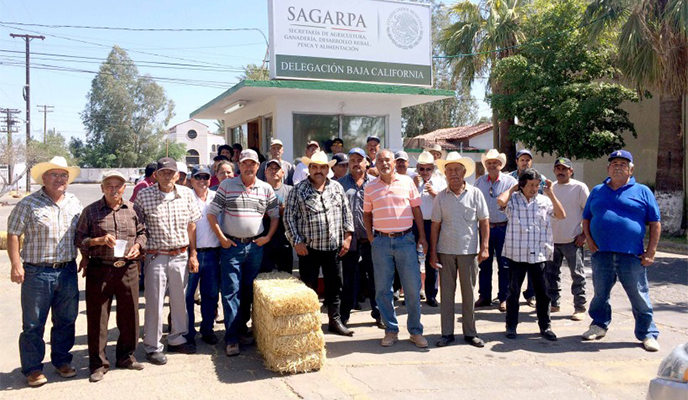 Tienen mas de una semana bloqueada la delegacion de SAGARPA