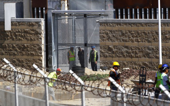 Las obras continuarn del lado estadounidense