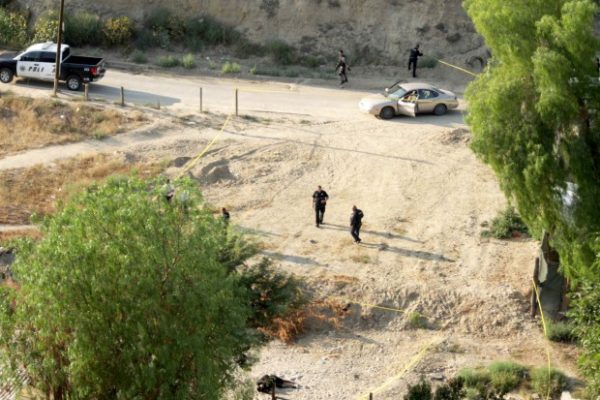 Foto: Cortesía/A 80 metros de su casa, recibió los disparos.