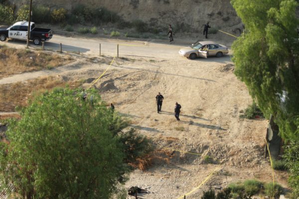  A metros de su hogar, quedó Mauricio muerto.