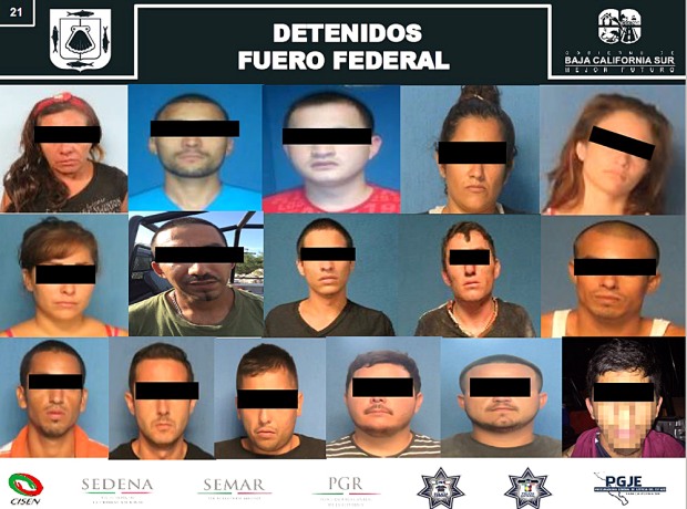 Los rostros de sicarios y participantes en la guerra contra el crimen organizado, la mayoria pertenecen al Cartel de Sinaloa