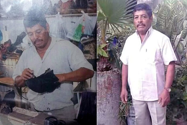 Zapatero Alberto Rojas Mújica de 61 años, ejecutado en triple ejecucion en la colonia Indeco