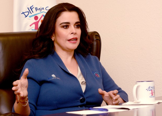 Brenda Ruacho de Vega.- 1ra dama de Baja California