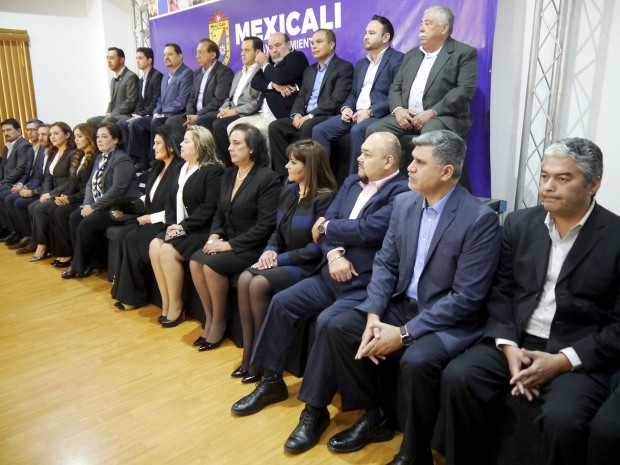 El equipo del nuevo alcalde cachanilla