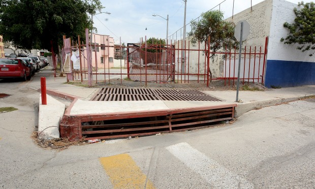 Parte de la infraestructura pluvial