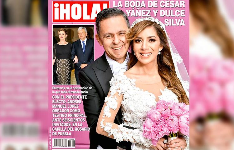 La boda fifí de la cuarta transformación