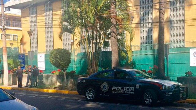 Jalisco: Reportan explosión de granada en Consulado de EUA en Guadalajara Jalisco: Reportan explosión de granada en Consulado de EUA en Guadalajara