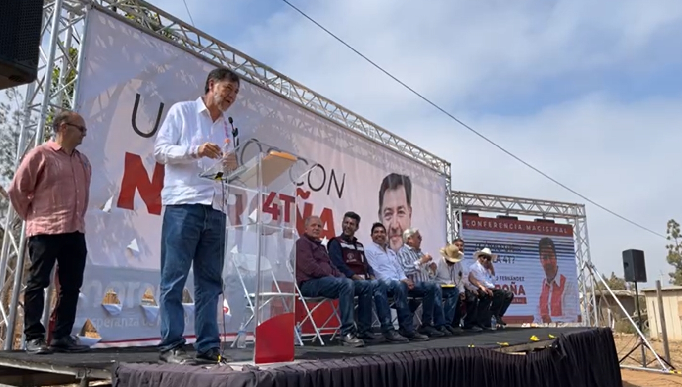 Fern Ndez Noro A Pide Apoyo En Bc Para Candidatura Amlo No Debe Elegir