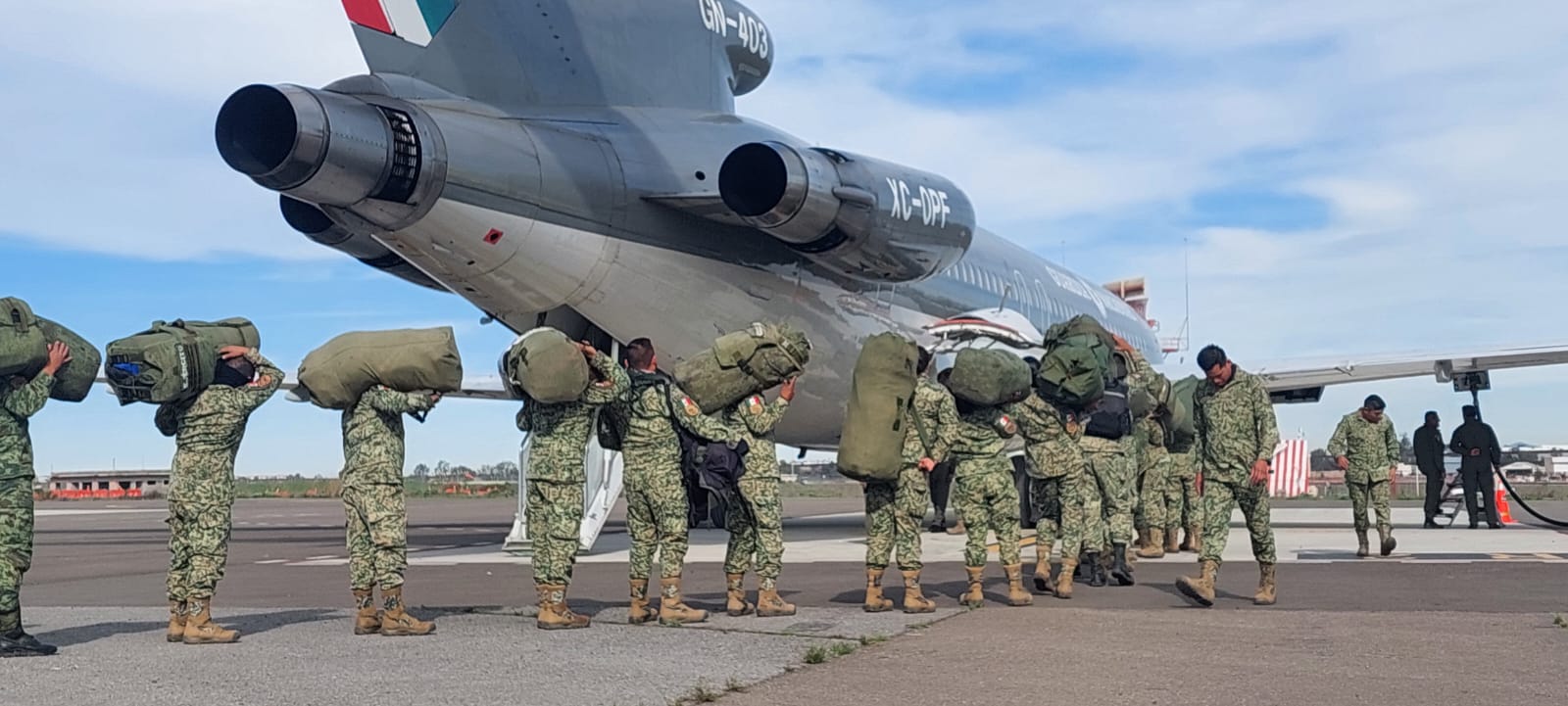 Llegan 250 elementos del Ejército para reforzar estrategia de seguridad