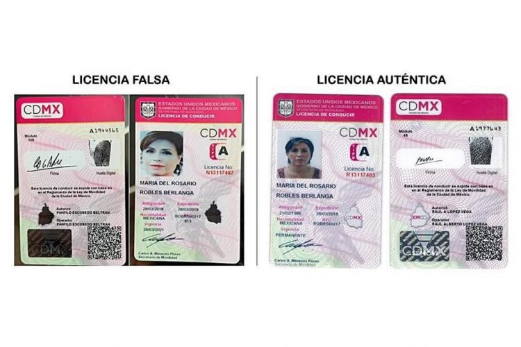 Abogados de Rosario Robles acusan a FGR de presentar licencia apócrifa como prueba para encarcelarla Licencia-750x500