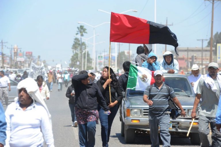 Mega evento… mega manifestación, en San Quintín