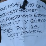 narcomensaje muerto casa blanca