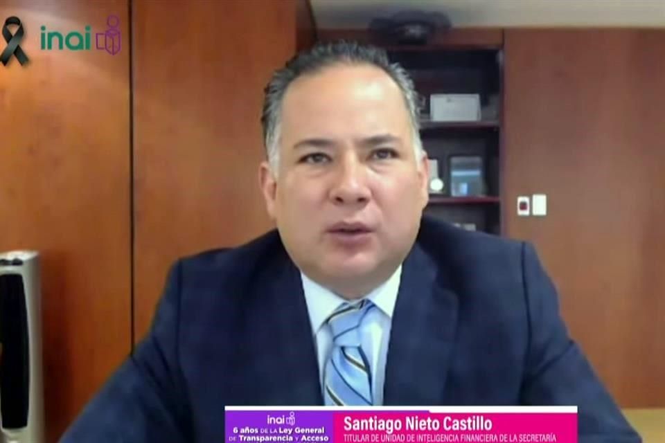 Santiago Nieto, titular de la UIF, da positivo a la COVID-19. Noticias en tiempo real