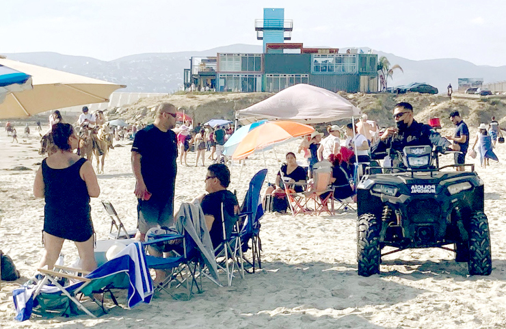 Bañistas ignoran alerta por playas contaminadas  en Ensenada. Noticias en tiempo real