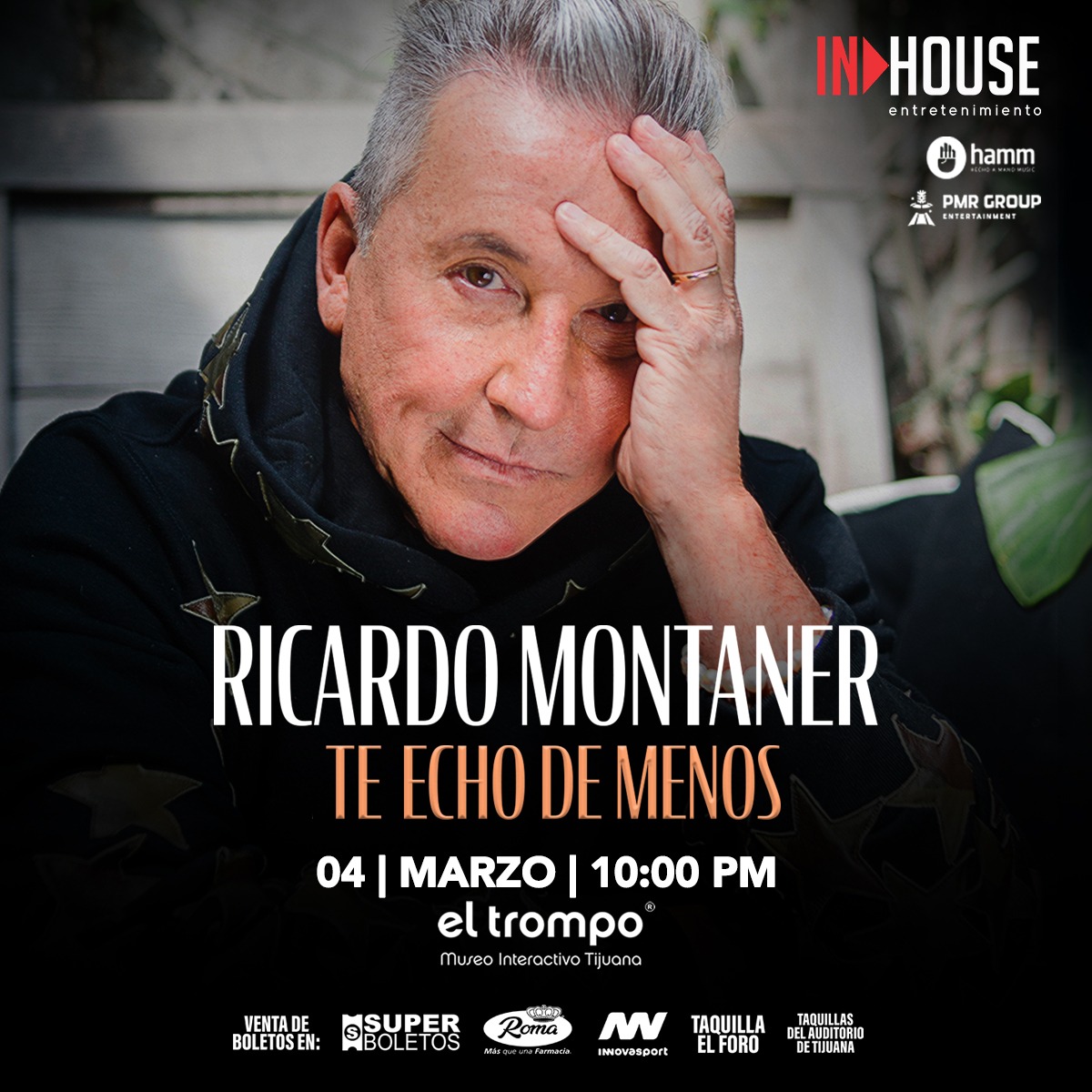 Ofrecerá Ricardo Montaner concierto en BC Semanario ZETA