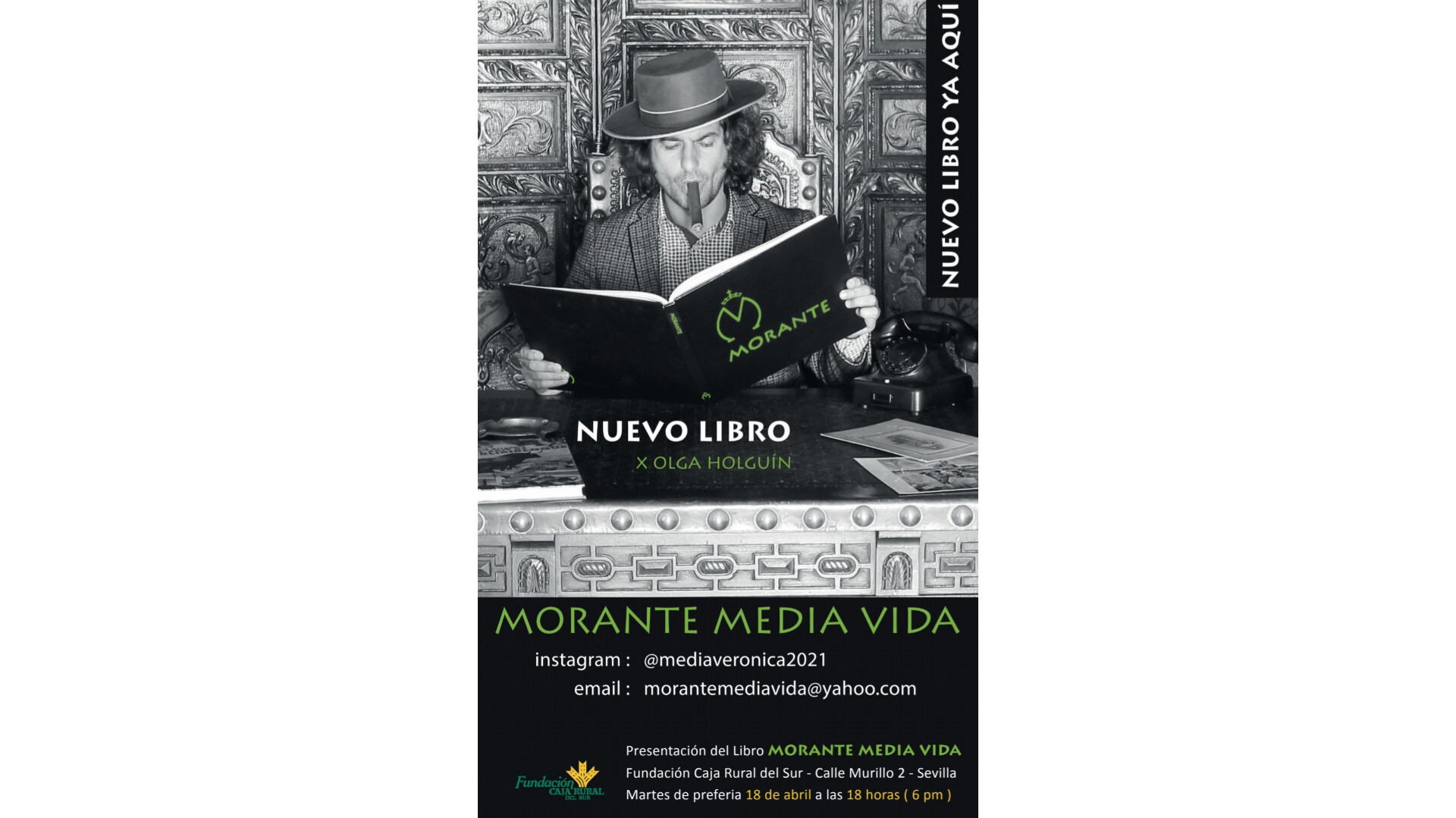 Carlos Mora participa en el libro “Morante, media vida”. Noticias en tiempo real