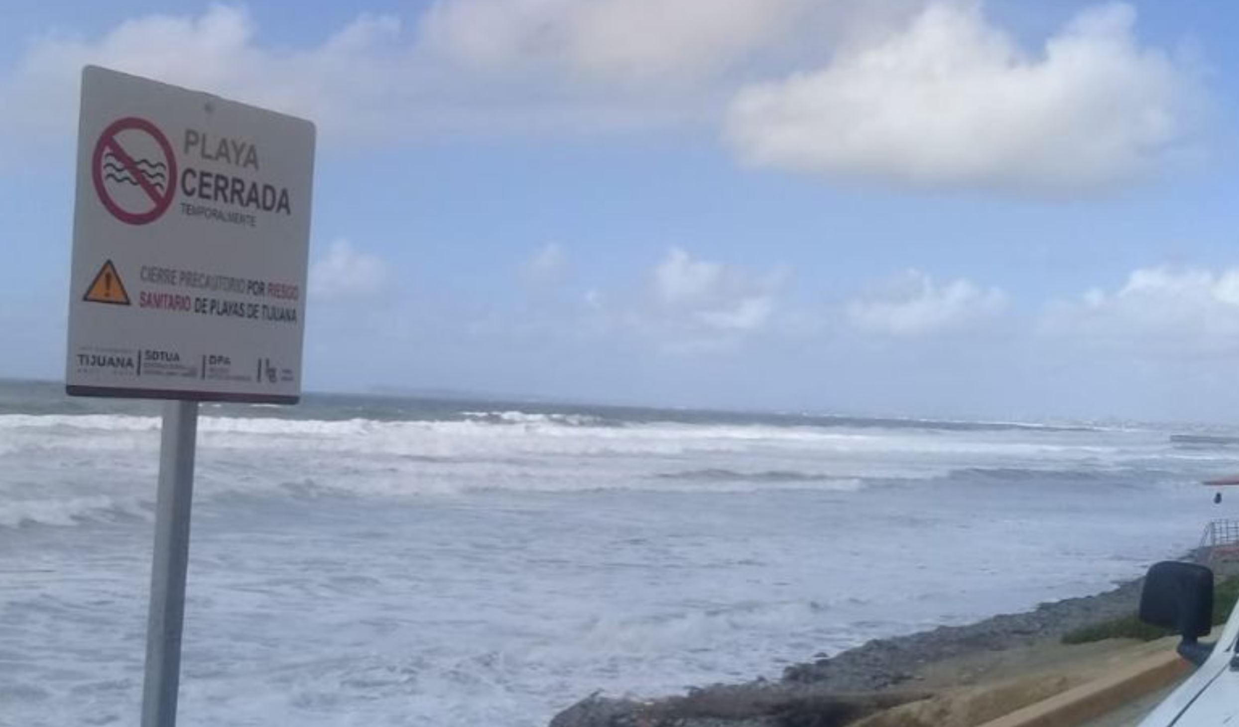 Continuará cerrado acceso al mar en Playas de Tijuana por contaminación. Noticias en tiempo real