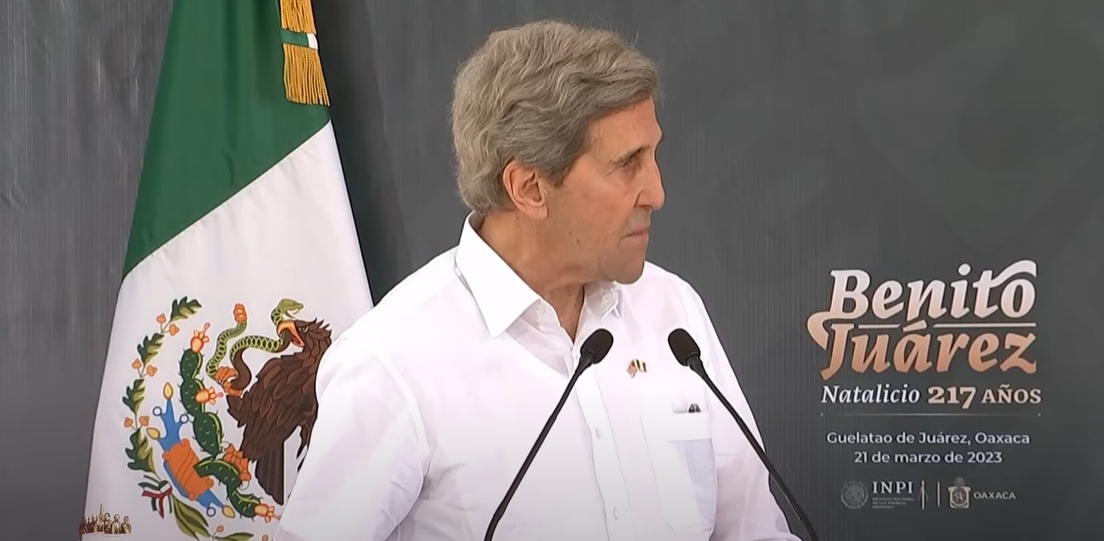 Kerry ve “sabiduría” en “liderazgo” de López Obrador; asiste a aniversario de natalicio de Benito Juárez. Noticias en tiempo real