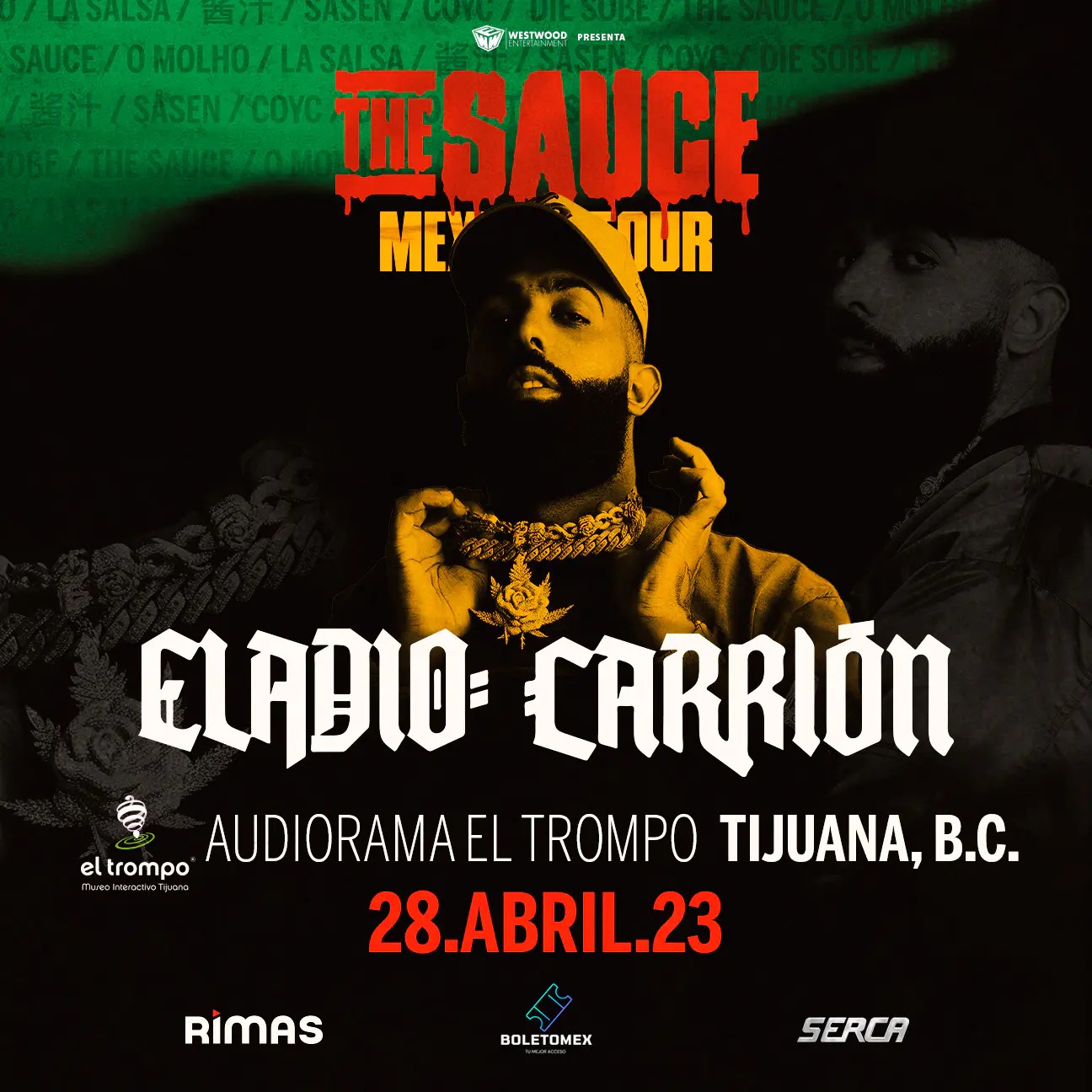 Traerá Eladio Carrión su “The Sauce Tour” Semanario ZETA