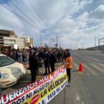 Bloqueo carretera Tkt