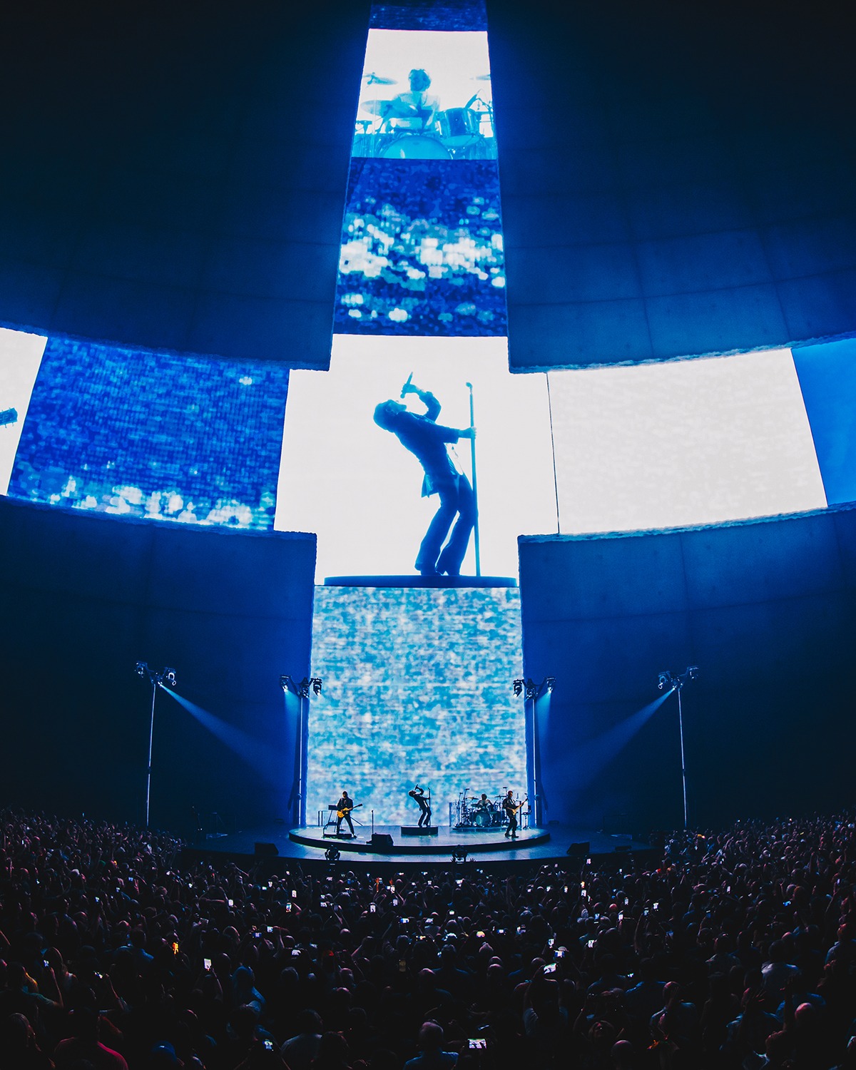 Sorprende espectacular presentación de U2 en la Sphere de Las Vegas ...