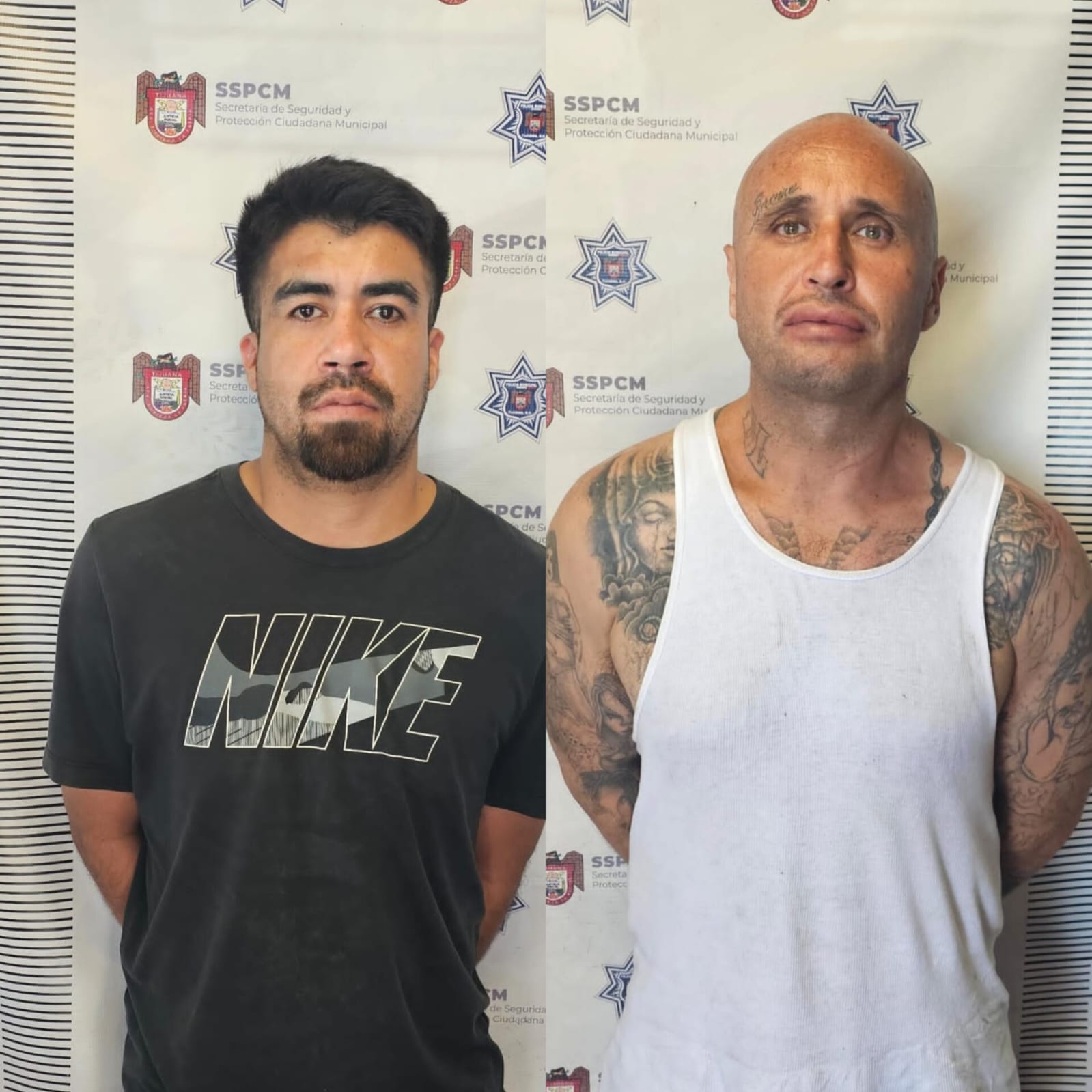 En Tijuana: detienen a dos hombres por robo con violencia y portación ...