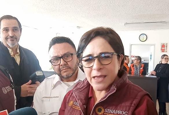 Coordinadora nacional de Protección Civil, Laura Velázquez Alzú