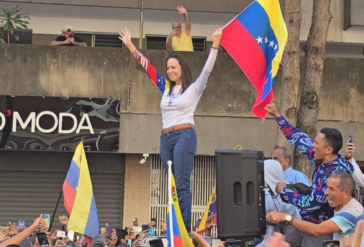 Gobierno de Maduro detiene a líder opositora María Corina Machado, tras