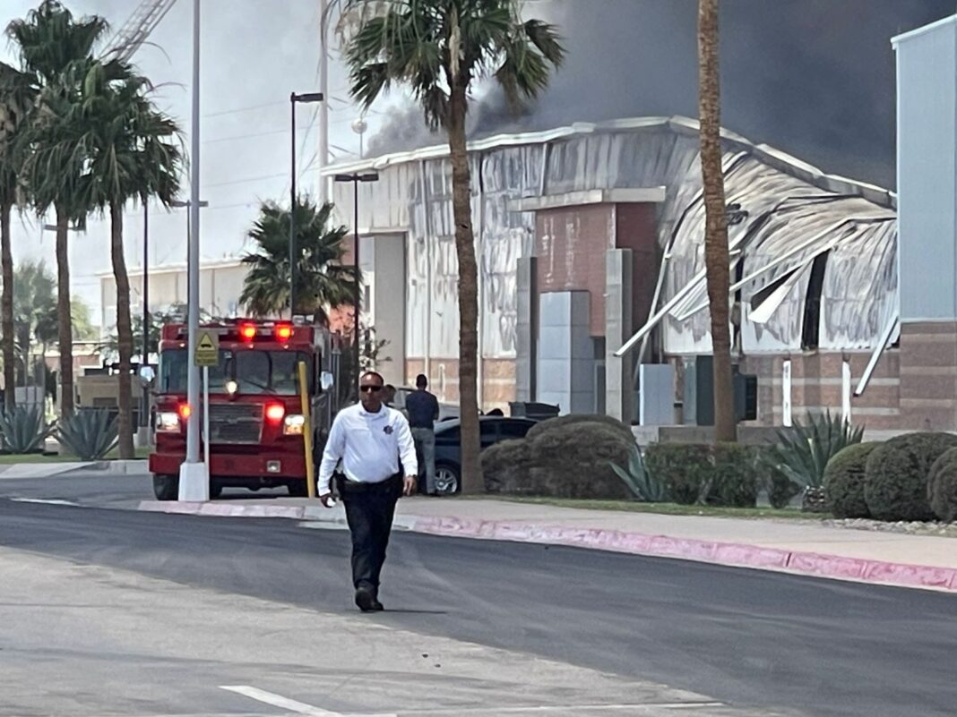 Incendio parque industrial Calafia II, Mexicali