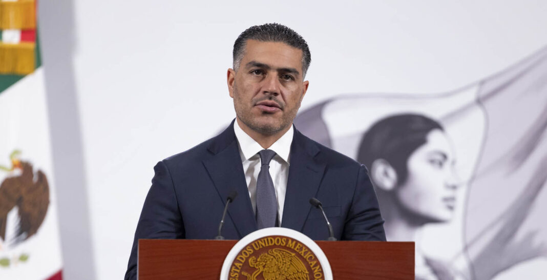 Omar García Harfuch, secretario de Seguridad y Protección Ciudadana; ema Nacional de Seguridad Pública // Foto: Gabriel Monroy/Presidencia