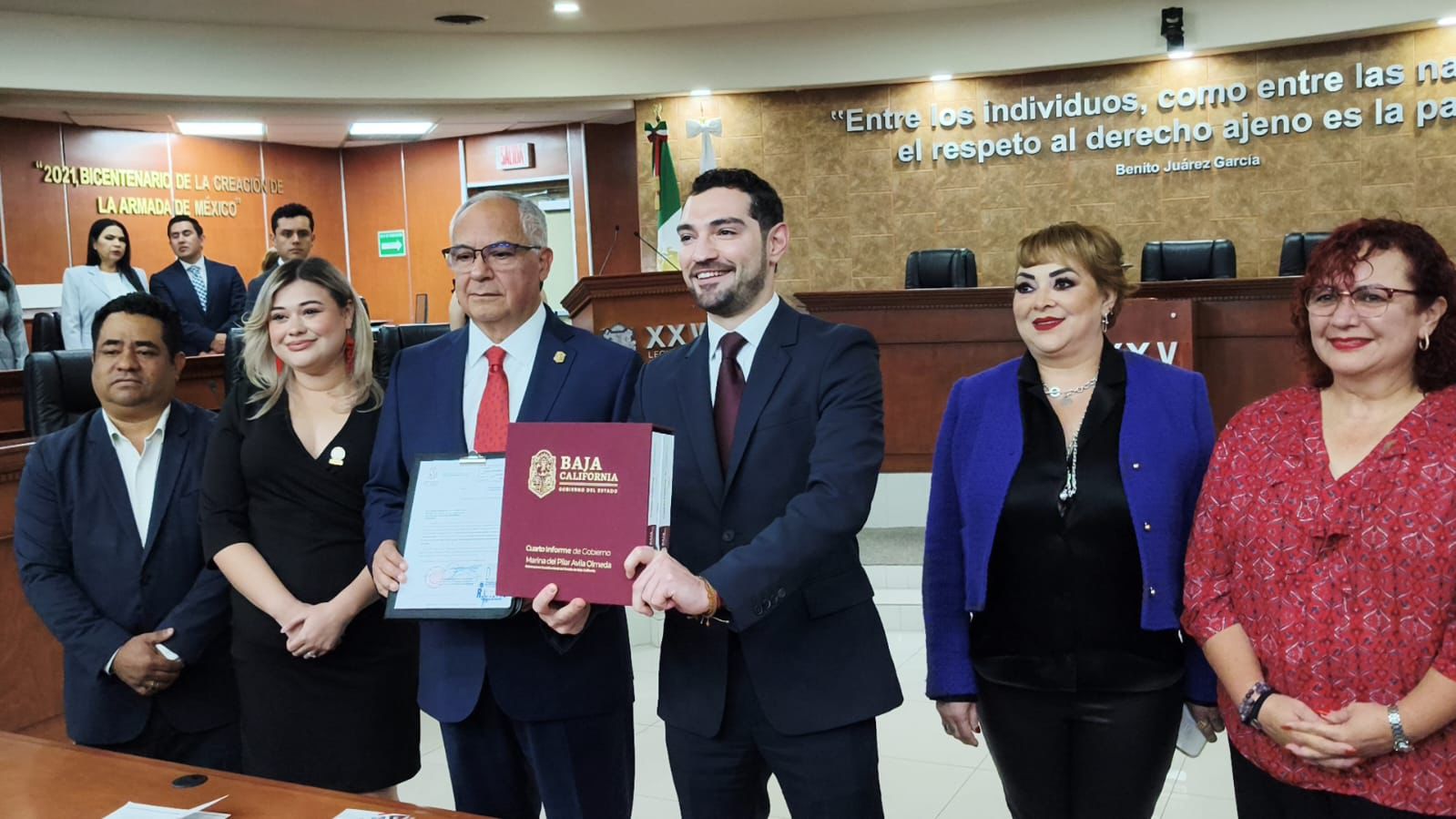 Entregan al Congreso el cuarto informe de gobierno de Baja California ...
