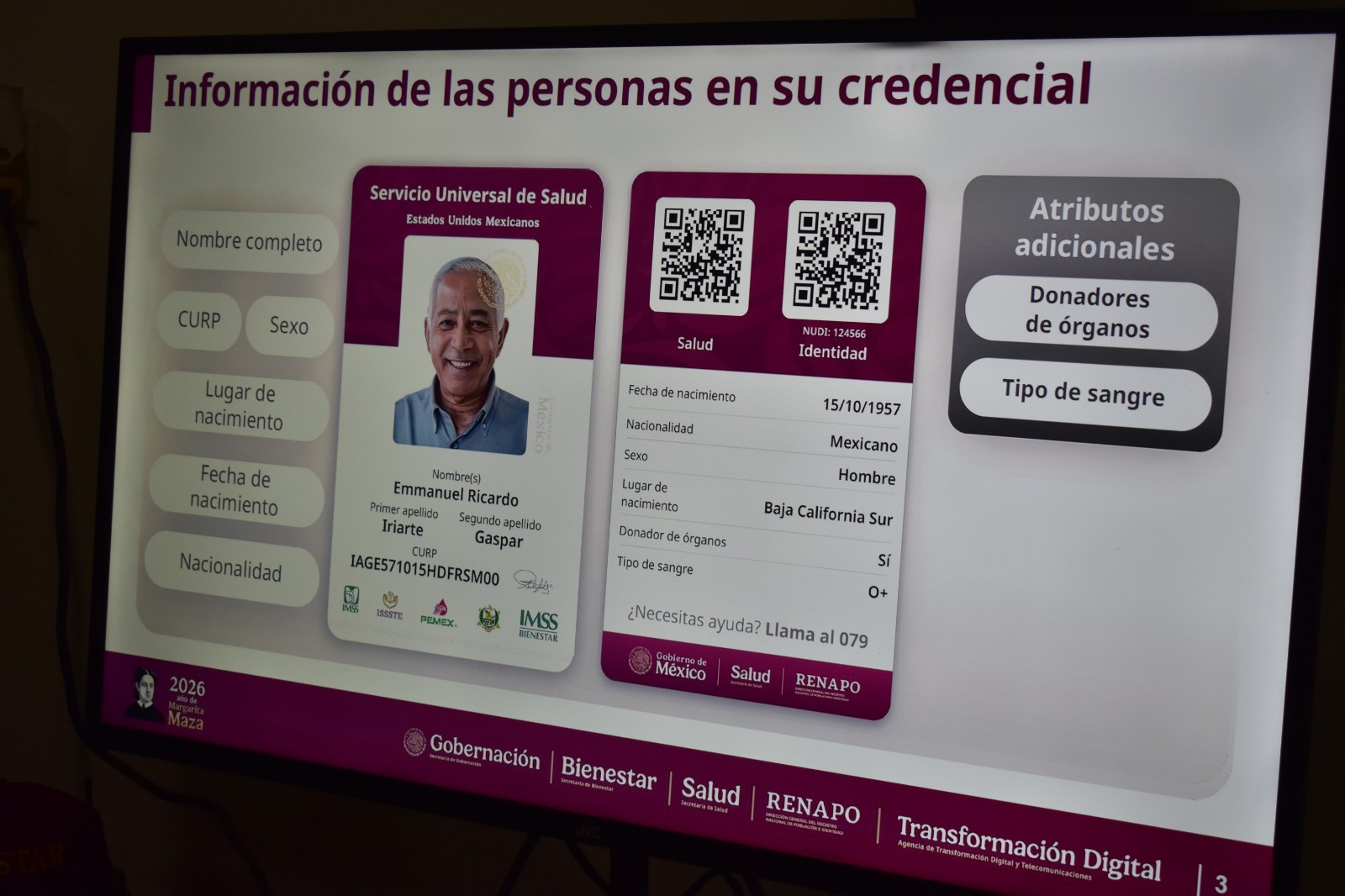 Anuncia Secretaría de Bienestar credencialización a la población de BC ...