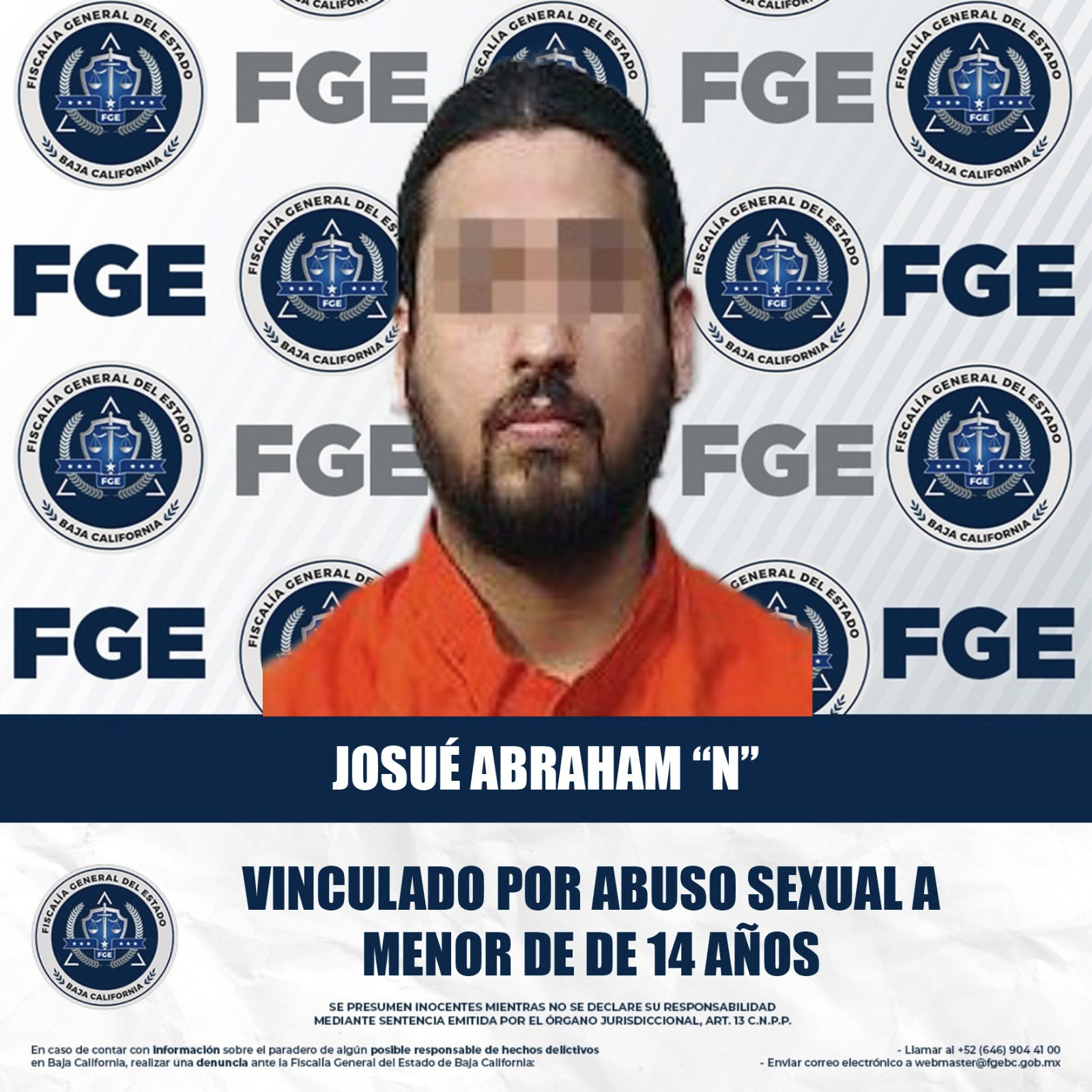 Hombre es vinculado a proceso por abusar sexualmente de un menor de 14 ...