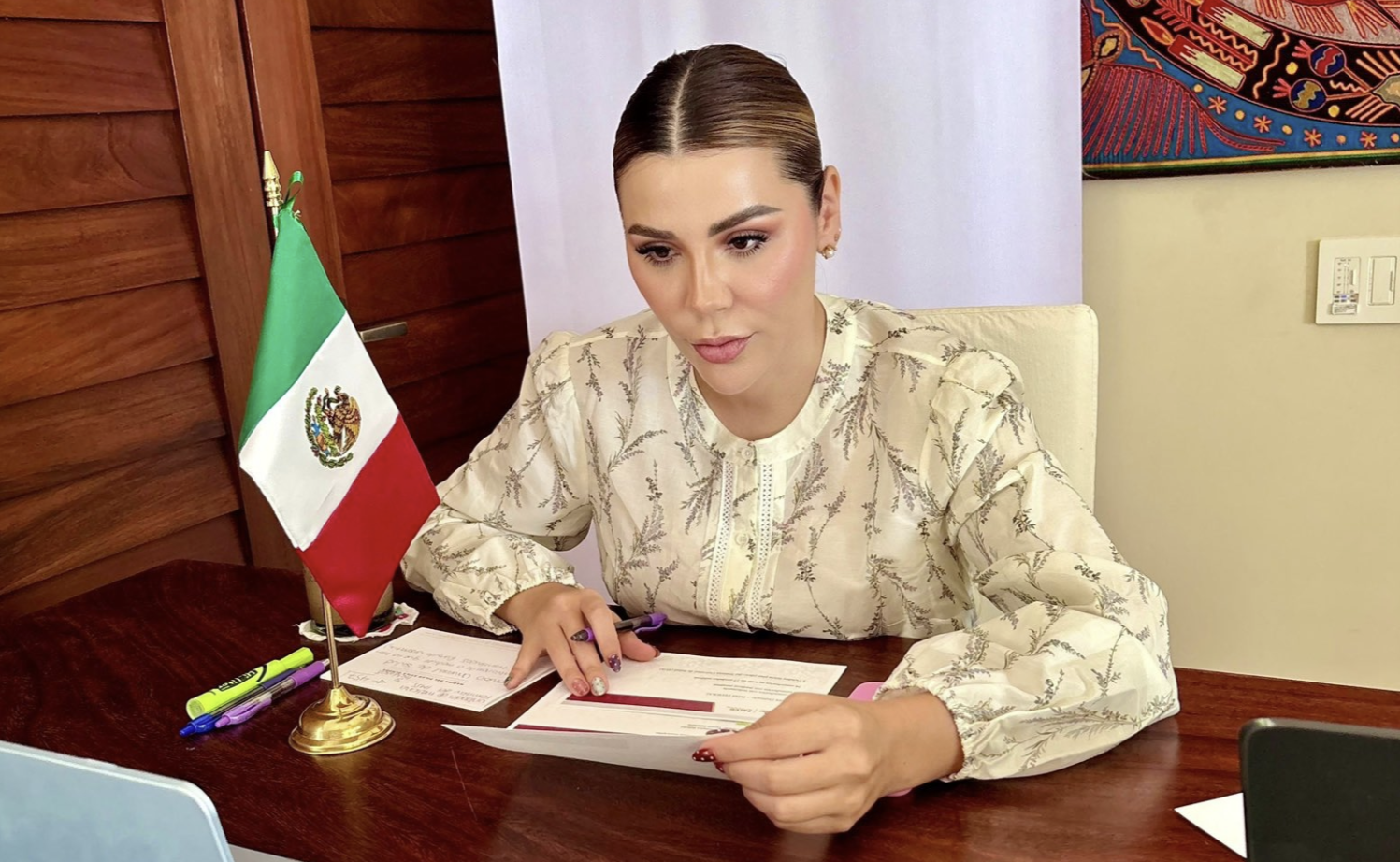 Marina del Pilar responde a filtraciones de audios sobre presuntos vínculos con autoridades de EE. UU.