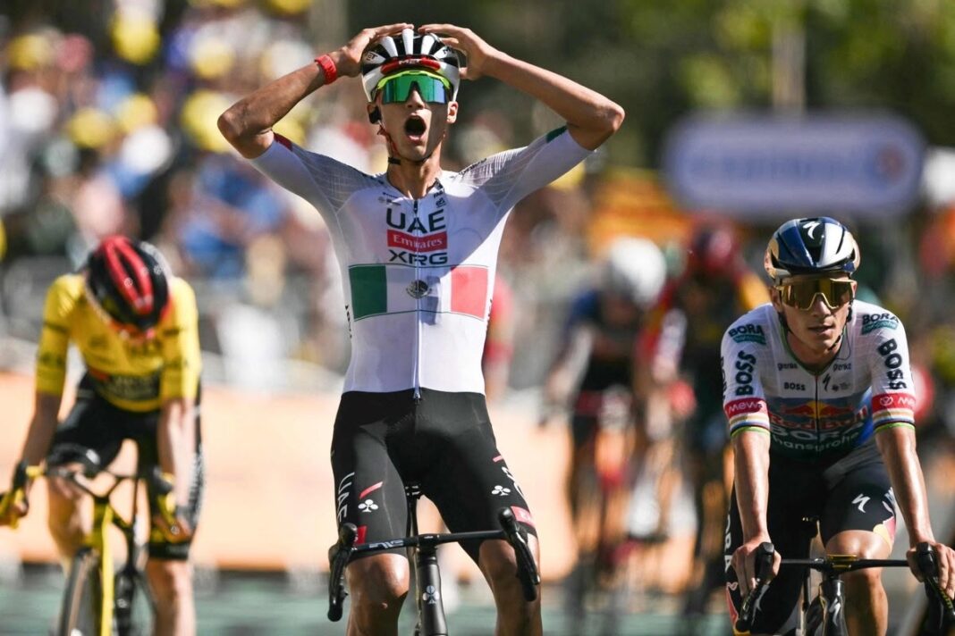 Isaac Del Toro conquistó la segunda etapa del Tour de Francia 2026