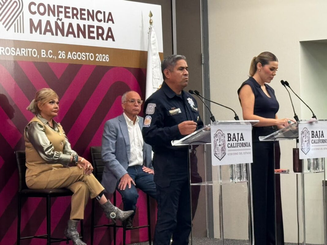 Conferencia Laureanon Carrillo y gobernadoras Marina del Pilar Avila Foto Ernesto Eslava