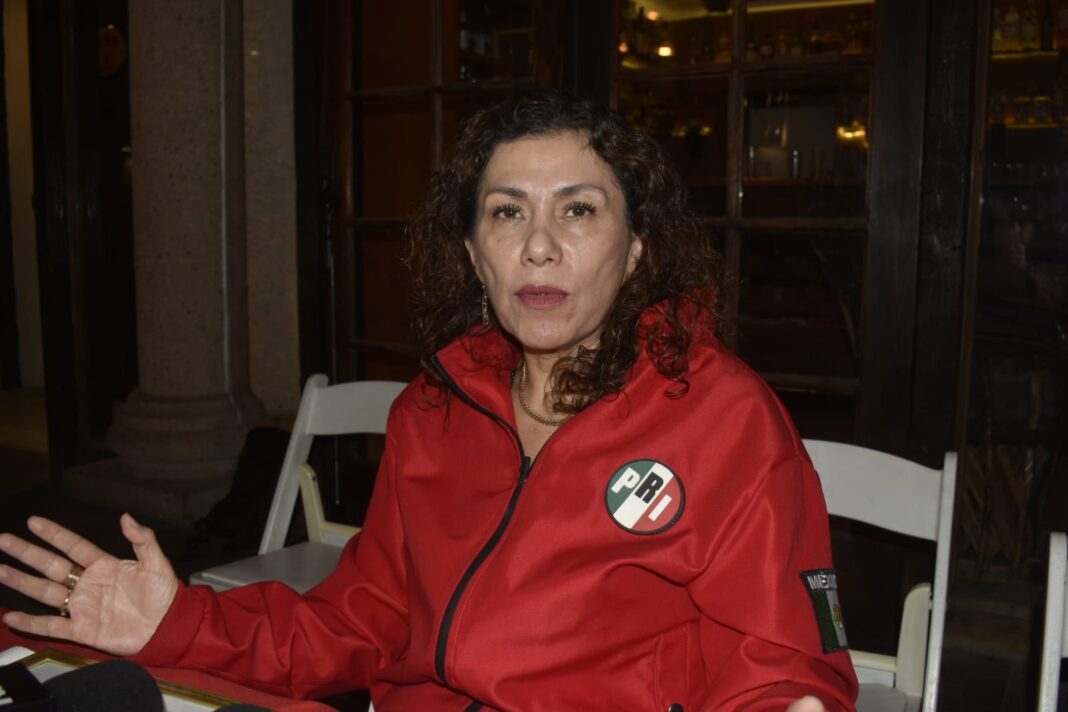 Olga Pérez Sanabria, delegada del PRI / Foto: Eduardo Andrade Uribe